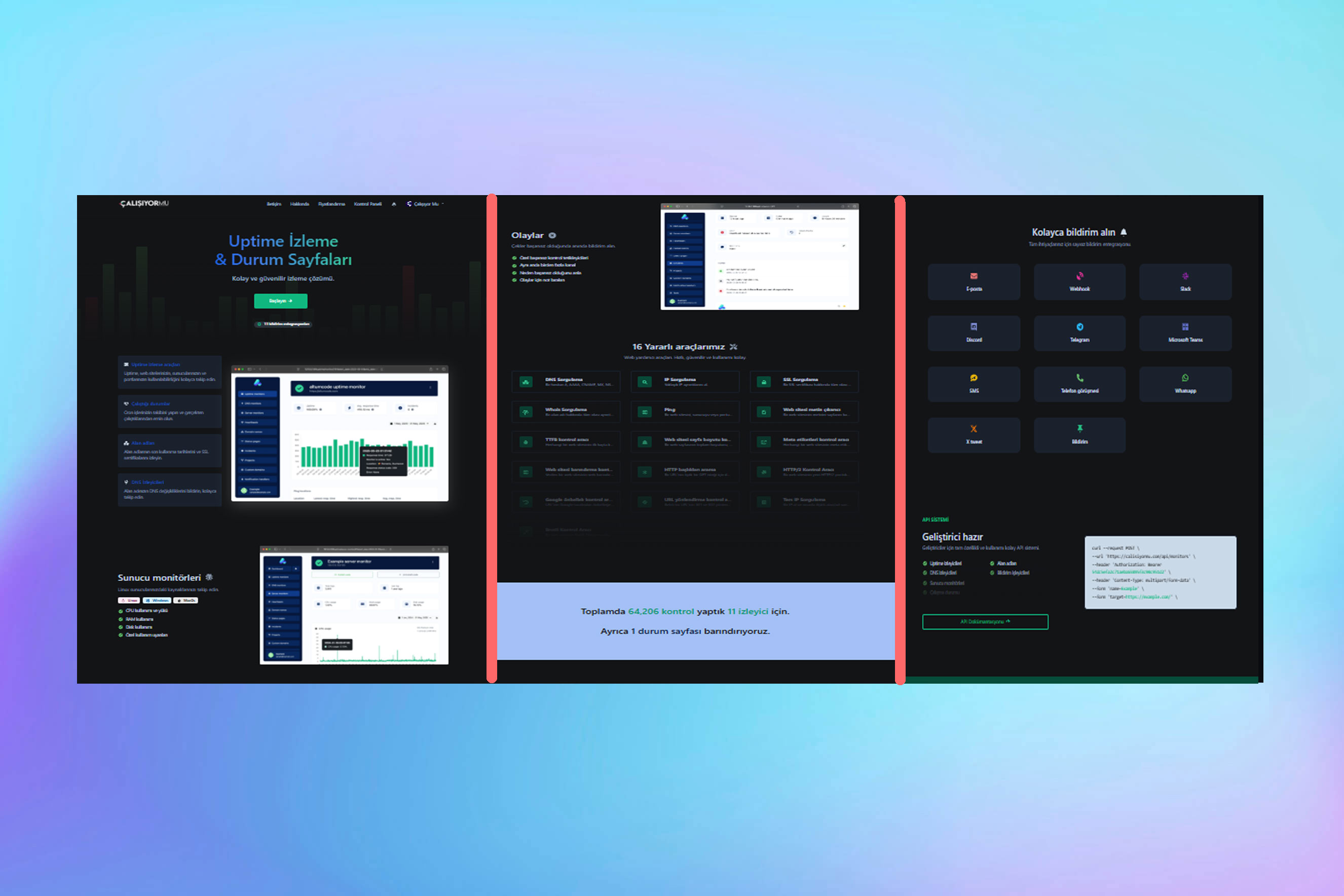 Uygulama monitörü özel HTTP yanıtları özelliğinin ekran görüntüsü